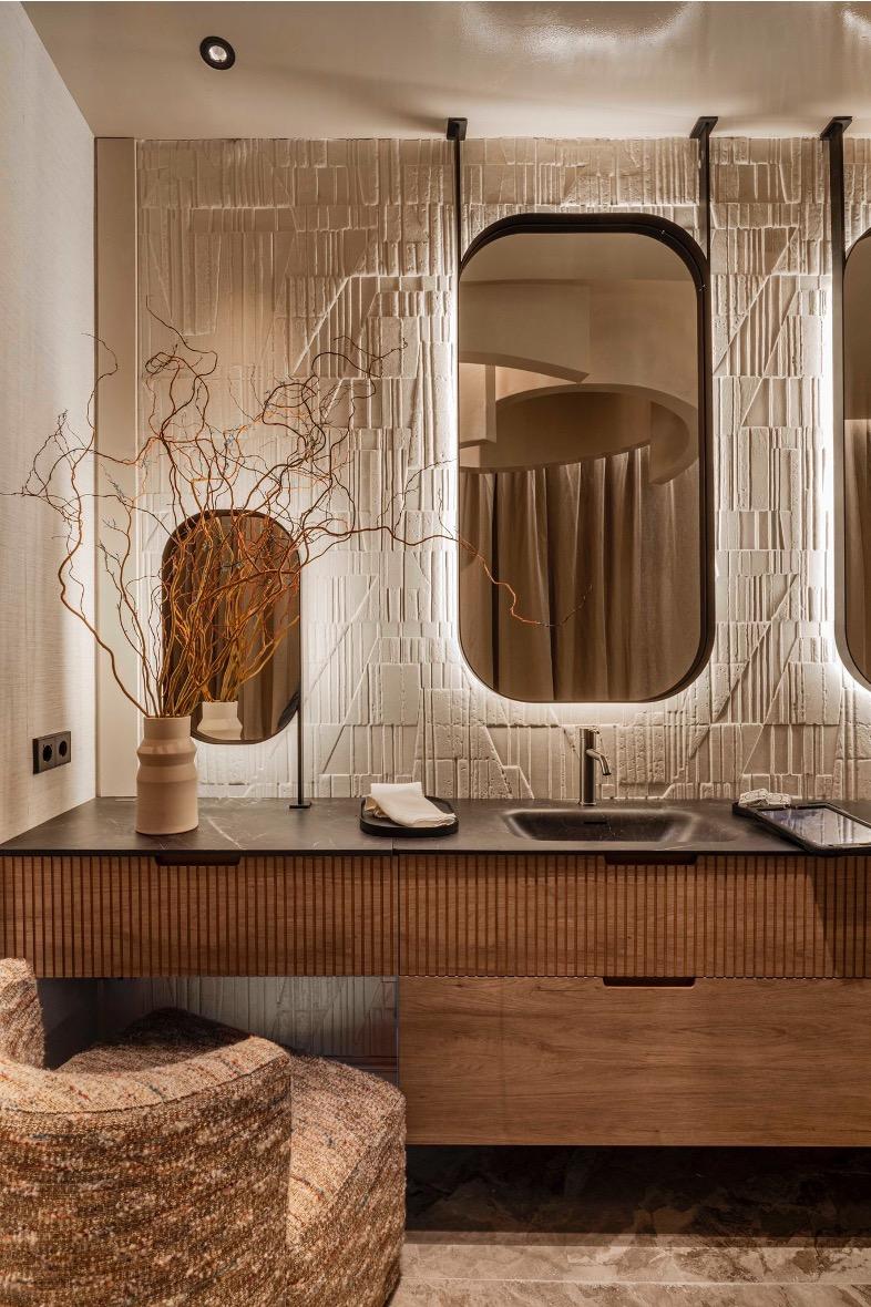 Integrated Washbasin — Hotel Project